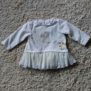 Long sleeve balloon dress